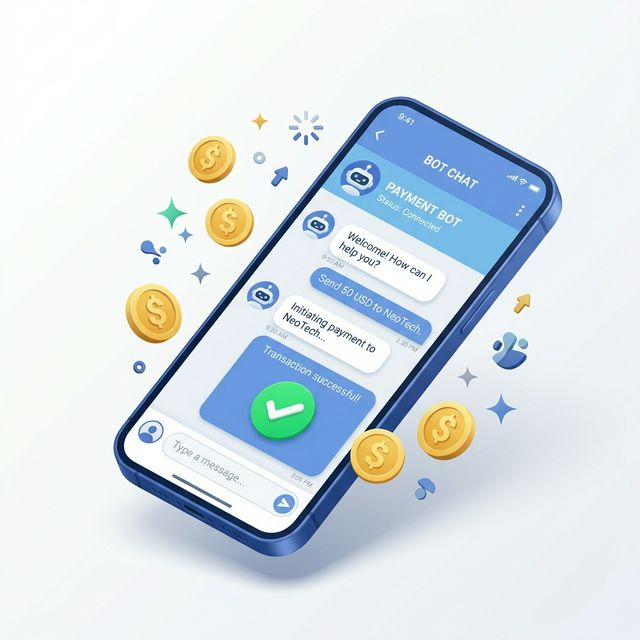 A secure telegram bot adding transactions on the fly